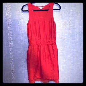 Banana Republic sleeveless silk dress